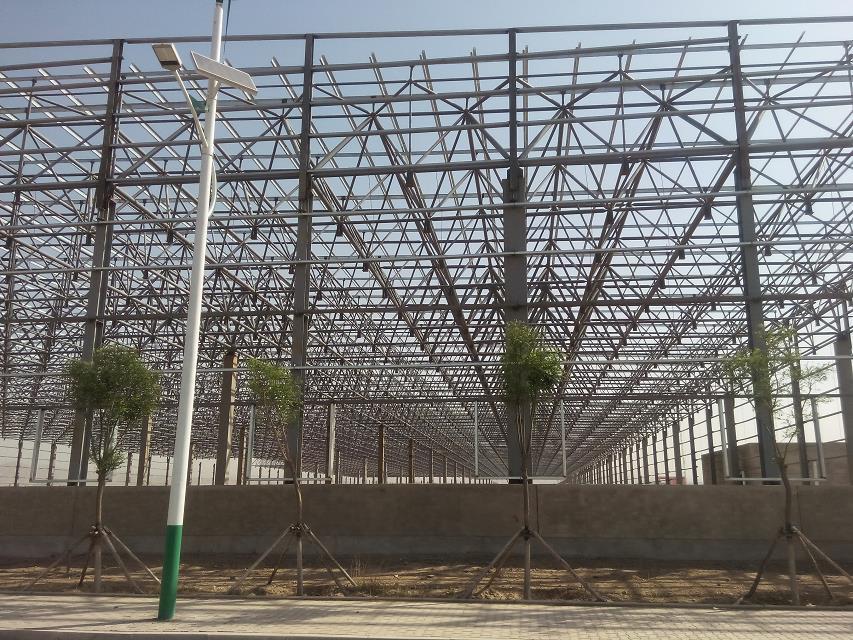 西青汽车工业厂房网架